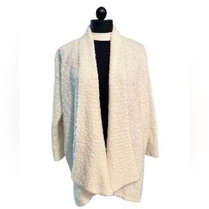 Lou & Grey Sweater | Oversized Wrap Cardigan | Cozy Boucle Knit Sweater